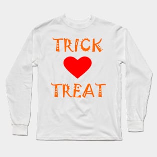 Trick Or Treat Long Sleeve T-Shirt